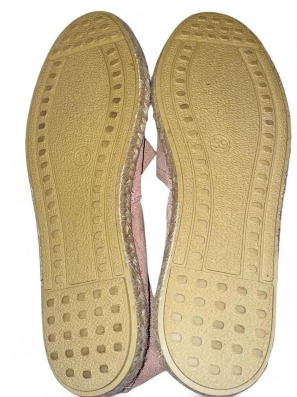 NWOB Verbenas Spain Dusty Pink Suede Espadrille Flats 39 (Women’s 8.5/9)